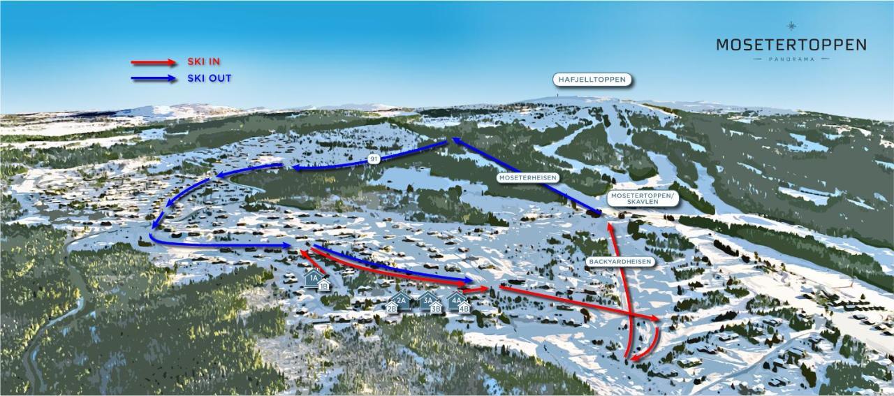 Hafjell Tommerhytte 4B Luaran gambar